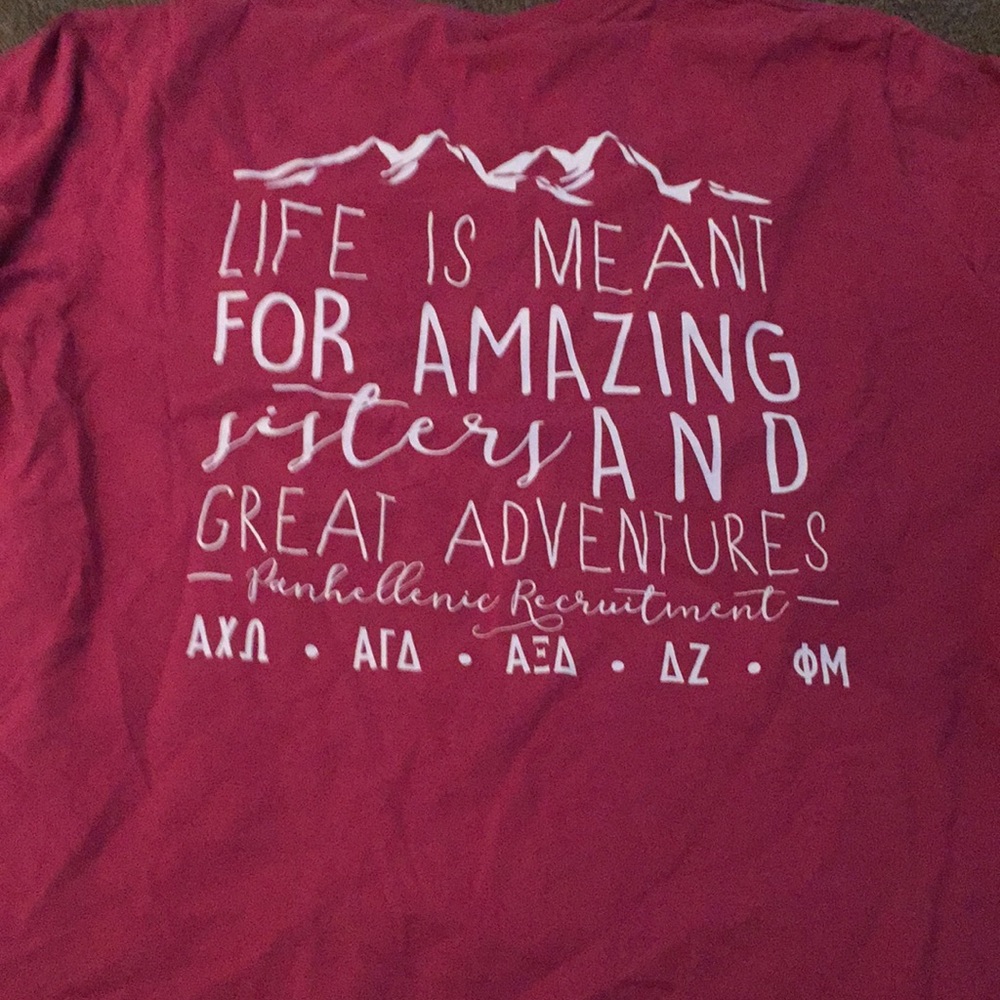 Sorority recruitment shirt